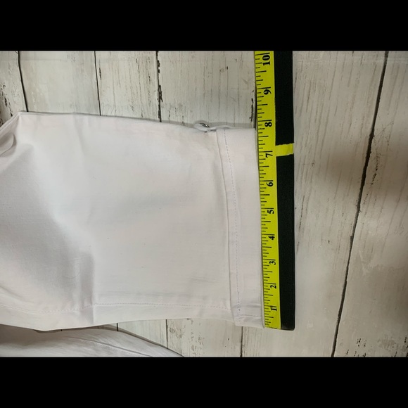 NWT Gloria Vanderbilt White Slimming Capris Sz. 6 - Picture 13 of 16